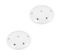 VALICLUD 2 Pezzi coperchio in ceramica tappo con filtro orinale filtro deodorante per orinatoio filtro di scarico dell'orinatoio tappi per orinatoi accessorio per orinatoio bianca