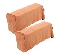 VALICLUD 2 Pezzi Copribraccioli Per Divano Elastici Protezione Per Braccioli Monocolore Protettivo Color Cammello Adatti Per Ufficio Negozio e Casa Donano Un Look Al Tuo Spazio