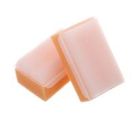 VALICLUD 2 Pezzi Dispositivo Per L'allenamento Sensoriale Pettine Della Crosta Lattea Spazzola Per Unghie in Silicone Scrubber Per Il Cuoio Capelluto Del Lavatesta Spugna Arancia