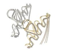 VALICLUD 2 Pezzi Fermagli per Frange Clip Molla per Donne Accessori per Spessi Eleganti e Facili Usare