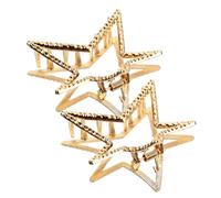 VALICLUD 2 Pezzi Fermagli per Stella Metallo Accessori Decorativi per Acconciature Ragazza Clip Eleganti per Stili e Comodi Indossare