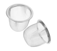 VALICLUD 2 pezzi Filtro per Tè in Acciaio Resistente Colino per Tisane Sfuse e Infusore Teiera Adatto e Ristoranti Facile da Pulire e Durevole
