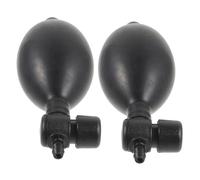 VALICLUD 2 pezzi Gonfiaggio in Lattice con Valvole Rilascio Aria Pompetta Manuale per Sfigmomanometro e Vertebra Tractor Resistente e Versatile per Misuratori Pressione e Massaggiatore