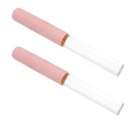 VALICLUD 2 Pezzi Mallet per Ciotola di Cristallo in Acrilico Rosa, Testina | Pelle Scamosciata, Riduce Rumori Estranei e Non Graffia la Ciotola, per Yoga e Meditazione Domestica