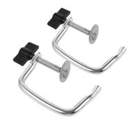 VALICLUD 2 pezzi Manico Ricambio per Macchina Pasta Manuale con Clip Fissaggio Accessorio per Pasta Maker Montaggio Rapido e Resistente per Uso Cucina