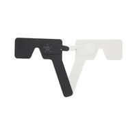 VALICLUD 2 Pezzi Optometry Accessori blocco colore Test della visione lettura strumenti per l'esame della forniture per la copertura degli occhi placca oculare AbS