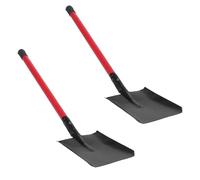 VALICLUD 2 Pezzi Pala per Cenere da Manico lungo Robusta e Leggera per Pulizia Cenere e Terriccio in Cucina Giardino Forno e Auto