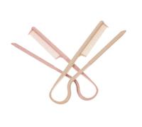 VALICLUD 2 Pezzi Pettine Per Da Uomo Donna Miscelare Pettine Di Dritti Doppio Combente Di Separazione Pettinatura Districare Dente Paglia Di Grano