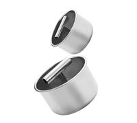 VALICLUD 2 pezzi Pressa per Polpette in Acciaio Resistente Strumento Manuale Multifunzionale per Cucina Domestica Facile da Pulire e Adatto per Preparazioni Rapide e Precise Riutilizzabile