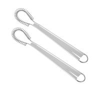 VALICLUD 2 pezzi Sbattitore Manuale Acciaio Inossidabile Frusta per Uova e Mischiare Utensile per Cucina e Facile da Usare Set per Uso