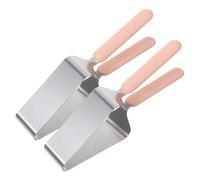 VALICLUD 2 Pezzi Spatole per Torte Acciaio Inossidabile con Impugnatura Ergonomica Tagliapasta e Porzionatore per Dolci Utensili Resistenti e Facili da Bar e Pasticcerie