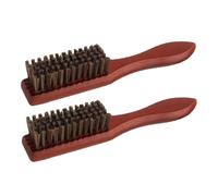 VALICLUD 2 pezzi Spazzola per in Legno Set con Setole Morbide e Densità Elevata per Pettinare Districare e Pulire la Portatile e per Viaggi e Quotidiano