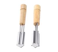 VALICLUD 2 pezzi Stampi Biscotti in Acciaio Resistente Forme Cuore e Stella Tagliapasta per Forno Facili da Pulire per Decorazioni Dolci e Te in Cucina