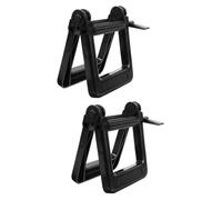 VALICLUD 2 Pezzi Tagliare La Clip in Pasta Inossidabile Squeezer Manuale Del Dentifricio Impasto Spremi Dentifricio Domestico Spremiagrumi in Plastica Spremitore Facciale Nero Addominali