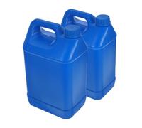 VALICLUD 2 Pezzi Taniche Plastica Perdite Contenitori Resistenti per Stoccaggio Liquidi Chimici e Olio per Uso Industriale e Esterno