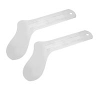 VALICLUD 2 Pezzi Tavola per Calze in Alluminio per Stampa a Caldo, Argento | Foro Rotondo, Design Diritto, per Calze Sportive e Lavorazioni Sublimatiche, Supporto da Parete
