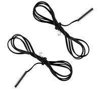 VALICLUD 2 pezzi Termica con Cavo Thermistor Temperatura per Monitoraggio Ambientale e Refrigerazione