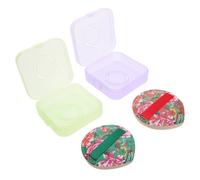 VALICLUD 2 Pezzi Triangle Makeup Powder con Design per Applicazione Fondotinta e Correttore Spugne per Morbide e Non Assorbenti Strumenti Cosmetici per Umido