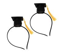 VALICLUD 2 Pz Accessori Per Di Laurea Arredamento Laureato Festa Di Laurea Fascia Per Con Cappuccio Grad Cappelli Da Donna Fascia Grad Con Nappina Copricapo Da Festa Nappa