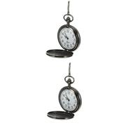 VALICLUD 2 Pz orologio da tasca per la festa del papà reloj para hombre automatico orologio da tasca meccanico light lux collane collana orologio da tasca a catena orologio da tasca unisex