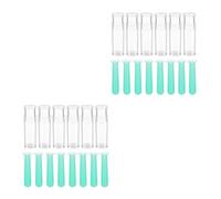 VALICLUD 2 Set Lentire Di Lenti Occhio Per Attrezzo Dispositivo Di Rimozione Utensili Inseritore Di Lenti Rgp Applicatore Lente Gel Di Silice Green 15 Pezzi * 2