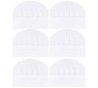 VALICLUD 20 Pezzi Cappello Da Chef Per Bambini Usa e Getta Cappello Da Chef Di Piccola Carta Mascherine Usa e Getta Taglia Bambini Cuoco Bianca Opera Carta Personalizzata Glassato per
