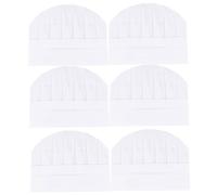 VALICLUD 20 Pezzi Cappello Da Chef Per Bambini Usa e Getta Cappello Da Chef Di Piccola Carta Mascherine Usa e Getta Taglia Bambini Cuoco Bianca Opera Carta Personalizzata Glassato per