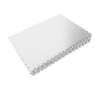 VALICLUD 20 Pezzi Corrugata Rectangolare Spesso per Cupcake Pizze e Dessert per Pasticcerie e Feste