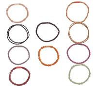 VALICLUD 20 pezzi Elastici Intrecciati per Fasce Elastiche Resistenti e Morbide Fermacoda per Tutti i Tipi per Acconciature Sicure e Confortevoli