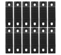 VALICLUD 20 Pezzi Protezioni per Pavimenti Gambe Mobili a Forma di Barca, Poggiapiedi per Sedia da Ufficio in Gomma Antiscivolo, Cuscinetti per Piedini Sedie da Scrivania per Casa e