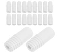 VALICLUD 20 Pezzi Punte Filettate in Plastica per Manico di Prolunga Scopa, Connettori Adattatori per Aste di Pulizia Casa, Accessori per Sostituzione Facile e Collegamento Sicuro