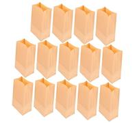 VALICLUD 20 pezzi Sacchetti Riutilizzabili in Carta Kraft per Alimenti Sacchetti per Pane Verdure e Dolci Resistenti all Olio Acqua Buste Lavabili per Organizzazione Cucina e Spesa