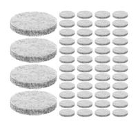 VALICLUD 200 Pezzi Tamponi di Cotone Rotondi per Oli Essenziali Ricambi per Diffusori Aromaterapia Ciondolo Auto Ufficio Viaggio Tamponi Profumati Sostituibili ad Assorbimento Lento