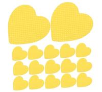 VALICLUD 200pezzi Salviette in Cotone Senza Pelucchi Per Unghie Forma Di Cuore Morbide e Delicate Per Rimuovere Smalto Gel e Colla Ciglia Per Viaggio e Uso Professionale