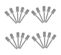 VALICLUD 20pezzi Punta Per Trapano Per Unghie Punta Per Trapano Per Cuticole Strumento Per Manicure Adatto Per Intagliare Levigare Affilare Lucidare