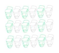 VALICLUD 20pezzi Rete per Infusione Sospesa in Plastica Robusta Gancio per Rastrelliera per Flaconi di Soluzione Salina Parte per Rastrelliera per Infusione Rete per Flacone di Sospeso