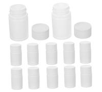 VALICLUD 24 pezzi Contenitori Hdpe con Tappo Ermetico Bottiglie Campione per Pillole e Medicine Portatili e Compatti per Viaggio e Uso Quotidiano