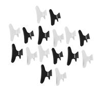 VALICLUD 24 pezzi Mollette Capelli Piccole Nere e Bianche Fermagli Farfalla Resistenti per Donna Clip Styling per Acconciature e Salone Pinze Ferme senza Tracce Accessori per Capelli