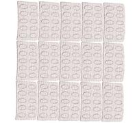 VALICLUD 25 Fogli Di Carta Vetrata Pretrattata Carta Vetrata Ricariche Per Manicure Nastri Abrasivi Per Unghie Strumento Per Rimuovere La Sabbia Strumento Per Cuticole Lucidatrice
