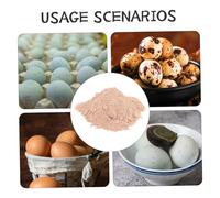 VALICLUD 2borse Polvere d per Sottaceti Ricetta Facile Materiale per Uova di Quaglia Pollo e Anatra Conservata Uova Centenarie Motivo di Pino Usi Multipli in Cucina