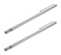 VALICLUD 2pezzi Bacchette Da Rabdomante Per Esterni in Strumenti Per Campeggio Bacchetta Da Rabdomante Portatile Inossidabile