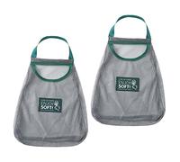 VALICLUD 2pezzi Borsa Rete Appendibile Per Cucina in Mesh Resistente Per Conservazione Di Aglio Radice Aromatica Cipolle e Verdure Sacchetti Riutilizzabili Per Alimenti Con Ampia Apertura