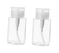 VALICLUD 2pezzi Bottiglia di Stoccaggio Portatile Petg Bottiglia D'acqua Detergente Vuota Design Semplice Buona Tenuta Stagna Sicuro e Pratico