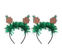 VALICLUD 2pezzi Cerchietto Hawaiano Frutta Per Capelli Da Donna Copricapo Da Festa Creativo e Unico Realizzato Materiali Di Leggero e Resistente