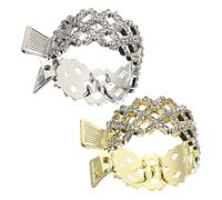 VALICLUD 2pezzi Coda di Cavallo Fermagli per Capelli Strass Fermagli Artiglio Medi per Capelli Spessi Mascella per Sottili da Donna Accessori per Decorativi