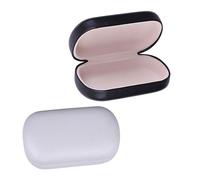 VALICLUD 2pezzi Custodia Per Occhiali in Resistente All Usura Scatola Immagazzinaggio Cerniera Protezione Per Portatile Per Borsa