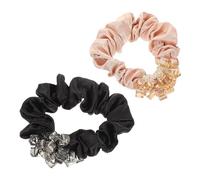 VALICLUD 2pezzi Elastici per Capelli Scintillanti Cristalli Fasce Elastiche per Donne e Ragazze Accessori per Capelli senza Danni Adatte per Feste e Occasioni Speciali