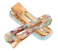 VALICLUD 2pezzi Fermagli Per Fattura Accessori Minimalisti Per Styling Dei Adatti Spessi o Ricci Per Ogni Occasione