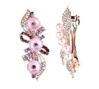 VALICLUD 2pezzi Forcine Dolci Di Fermagli Per Eleganti Accessori Per Forcine Foglia Organizza Comodamente