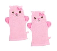 VALICLUD 2pezzi Guanti Esfolianti per Corpo Guanti per Doccia da Bagno per Ragazzo Ragazza Ragazza e Ragazzo per Rimuovere Grasso e Cellule Morte Lasciare la Liscia e Elastica